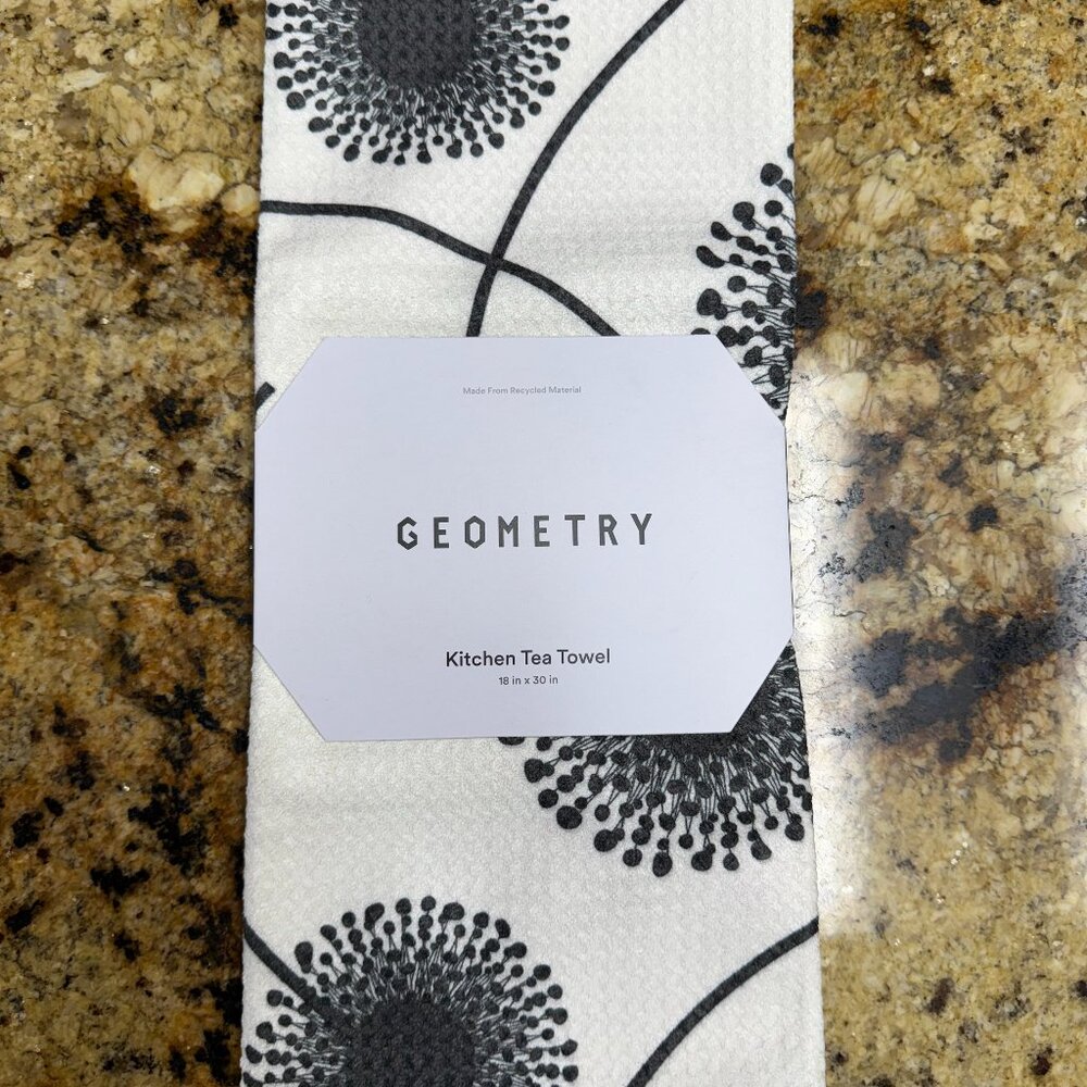 Geometry Kitchen Tea Towel